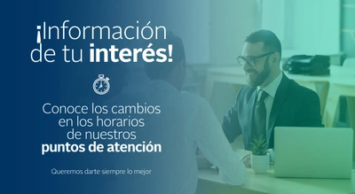 Cambios en horarios Marzo 2023